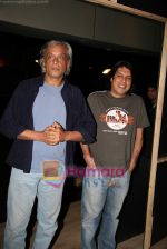 Sudhir Mishra, Piyush Jha at Teen  Patti special screening in Cinemax on 25th Feb 2010 (84).JPG
